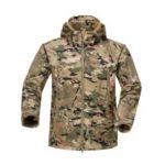 CP Wholesale Waterproof Windproof outdoor camping fishing climbing 3 in 1 camouflage softshell with hood