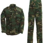 woodland military camouflage uniform bdu