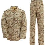 desert digital military camouflage BDU uniform