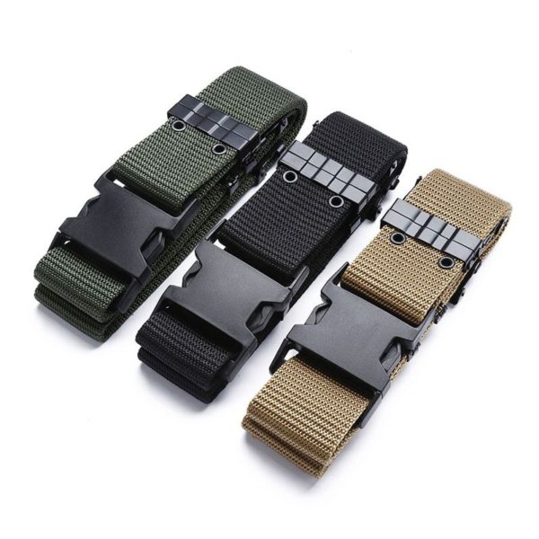 5 5cm Tactical Belt Us Army Training Combat Thickening Double Row Hole S Outer Wear Special 3