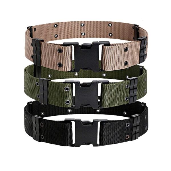 5 5cm Tactical Belt Us Army Training Combat Thickening Double Row Hole S Outer Wear Special