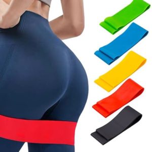 Yoga Resistance Rubber Bands Fitness Exercise Gym Strength Training Pilates Latex Elastic Bands Indoor Equipment