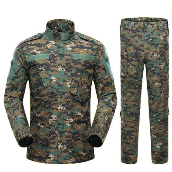 Men Military Uniform Airsoft Jacket Pants Us Army Suit Soldier Combat Shirts Acu Jungle Camouflage Cp 2