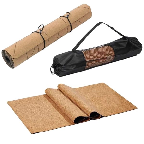 Natural Cork Tpe Yoga Mat For Fitness 183 61 Sport Mats Pilates Exercise Non Slip Yoga 3