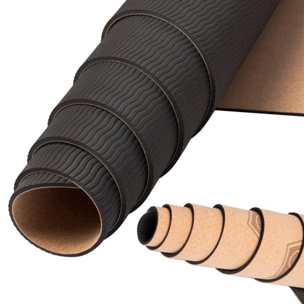 Natural Cork Tpe Yoga Mat For Fitness 183 61 Sport Mats Pilates Exercise Non Slip Yoga 4