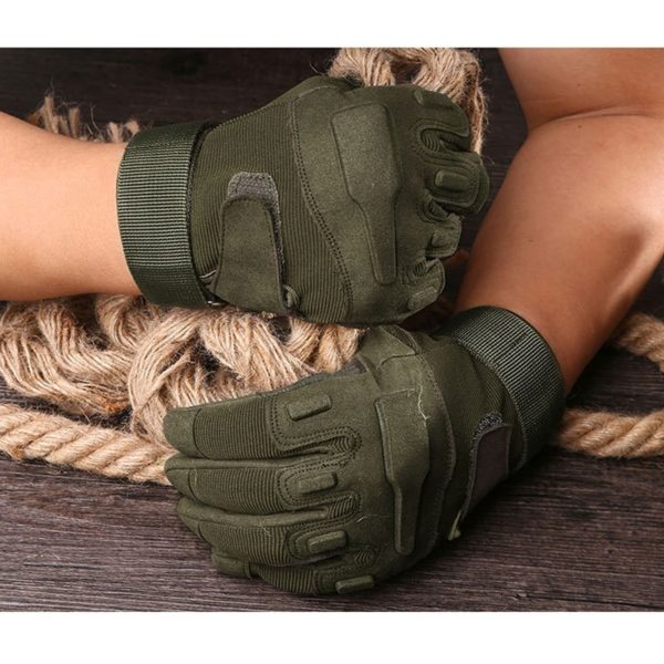 Tactical Full Finger Gloves Outdoor Sports Bicycle Antiskid Gloves Military Army Paintball Shooting Airsoft Bicycle Half 3