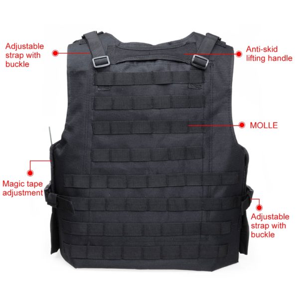 Tactical Vest 7 Colors Mens Military Hunting Vest Field Battle Airsoft Molle Waistcoat Combat Assault Plate 2